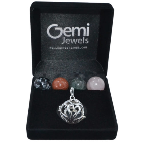Silver Mother Child Heart